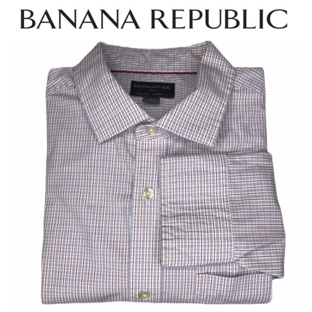 Men’s Banana Republic Dress Shirt L